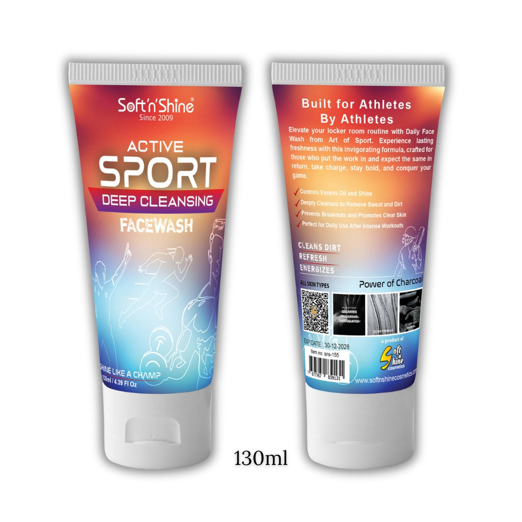 Active Sport Deep Cleansing Facewash