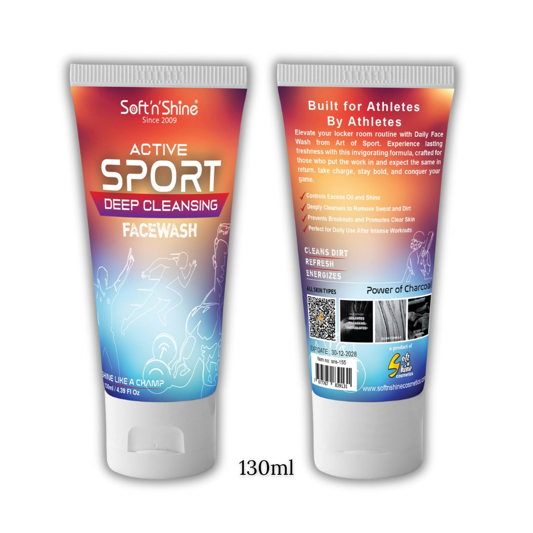 Active Sport Deep Cleansing Facewash