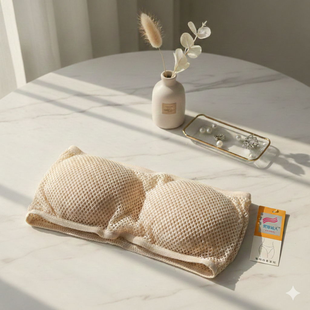Classy Strapless Seamless Padded Bra - Easy Closure & Wire-Free