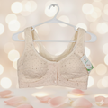 Maternity Front Open Button Bra - Cotton Nursing Bra for New Moms