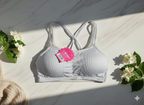 Flourish Padded Interlock BD Bra for Girls - Premium Free Size