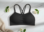 Flourish Padded Interlock BD Bra for Girls - Premium Free Size