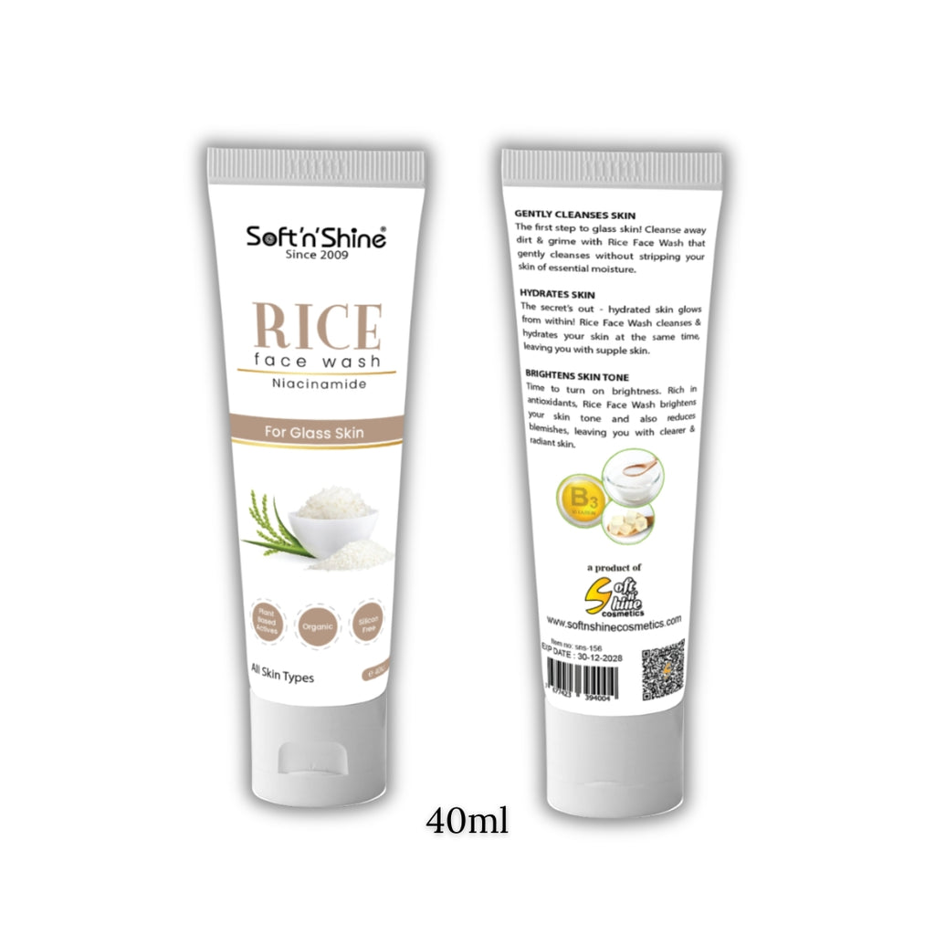Rice Face Wash