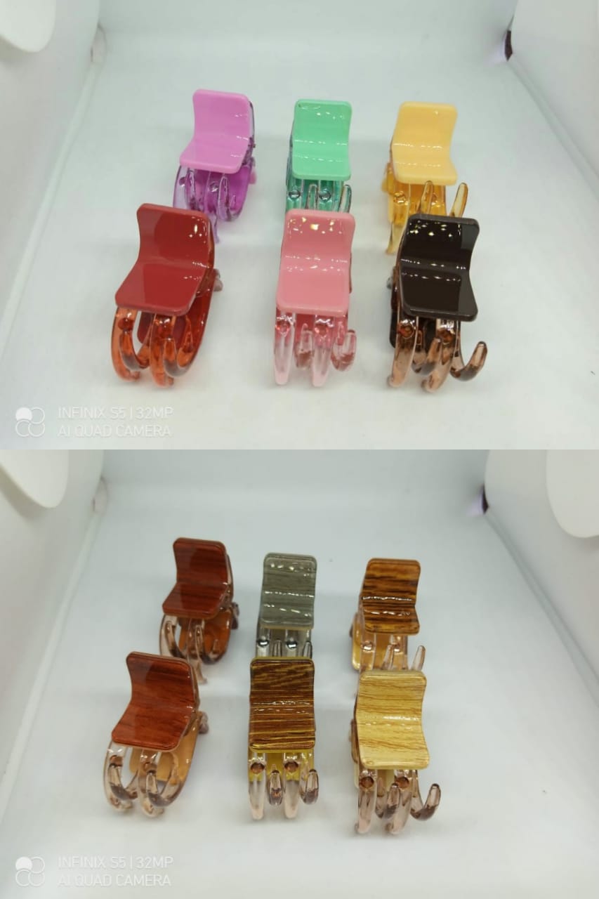 pack of 2 Crystal Fancy Hair CATCHER