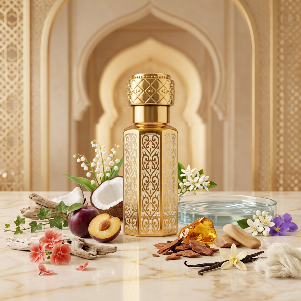 Al Khaleej (Al Surrati Inspiration) – Premium Concentrated Attar (12ml) | Bin Imtiaz Dar-ul-Atoor