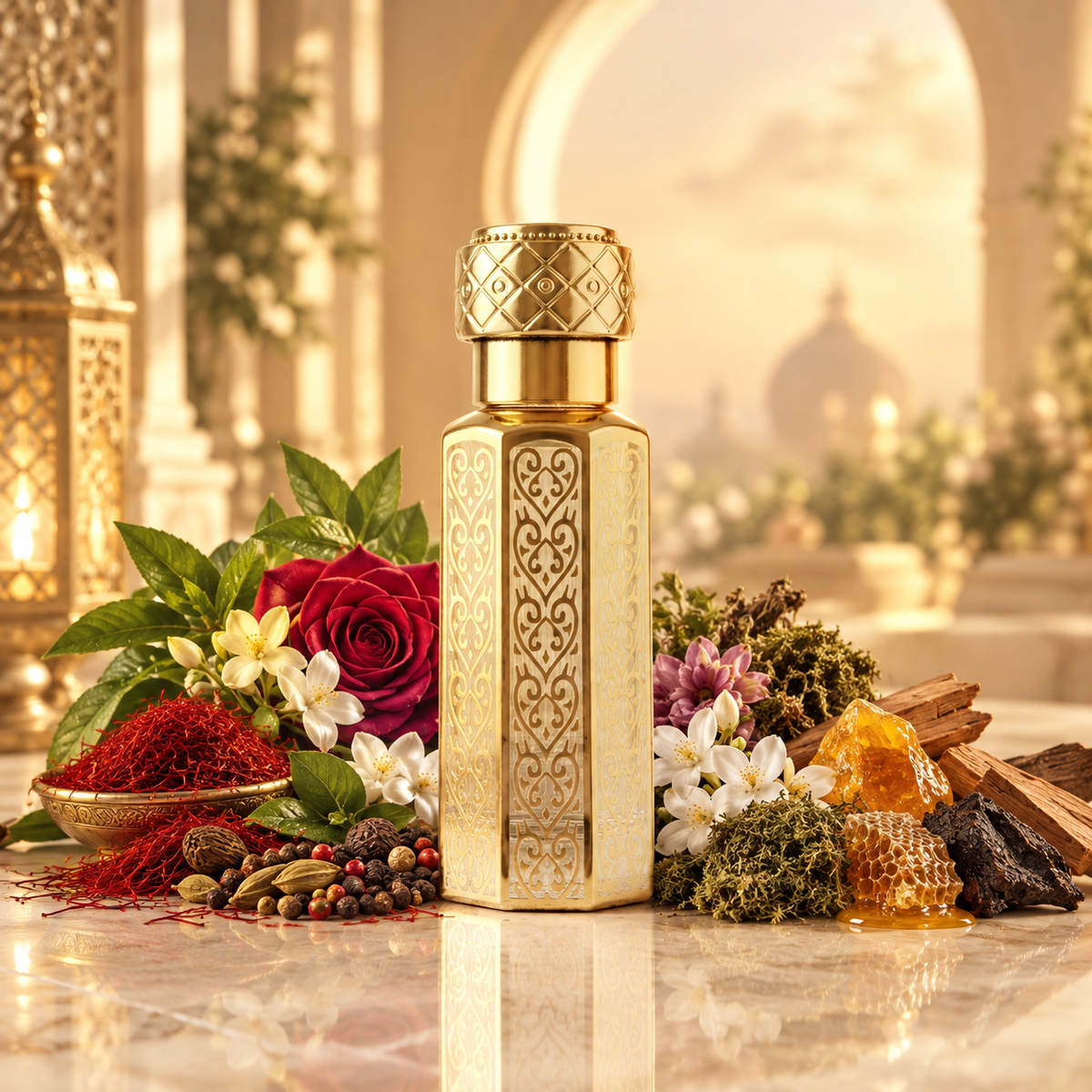 Al Ward Al Musk (Rasasi Inspiration) – Premium Concentrated Attar (12ml) | Bin Imtiaz Dar-ul-Atoor
