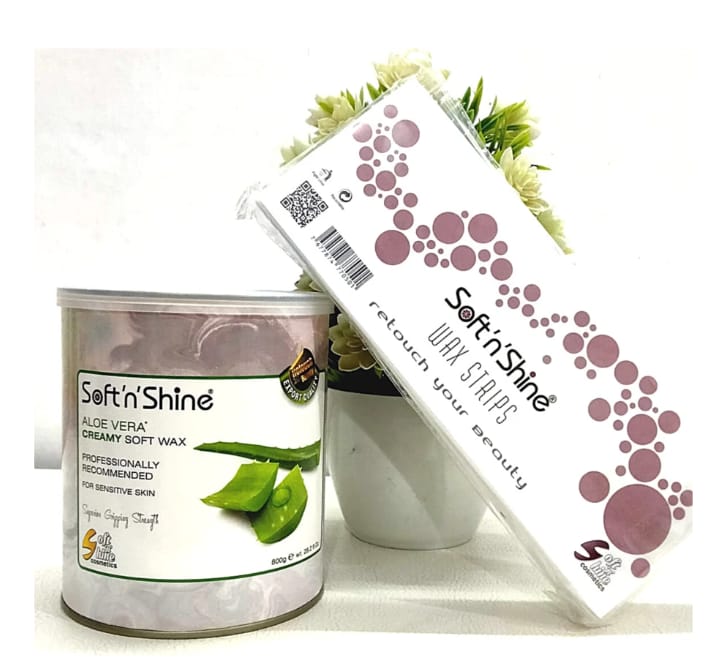 Soft Wax - Tin Pack with 50 Strips Pack