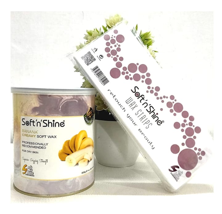 Soft Wax - Tin Pack with 50 Strips Pack