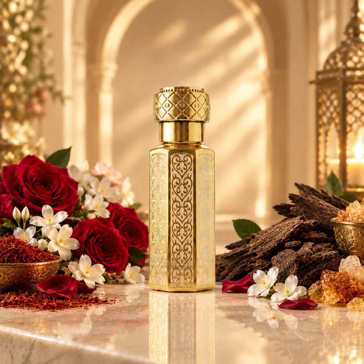 Bidun Esam (Ahmad AlMaghribi Inspiration) – Premium Concentrated Attar (12ml) | Bin Imtiaz Dar-ul-Atoor