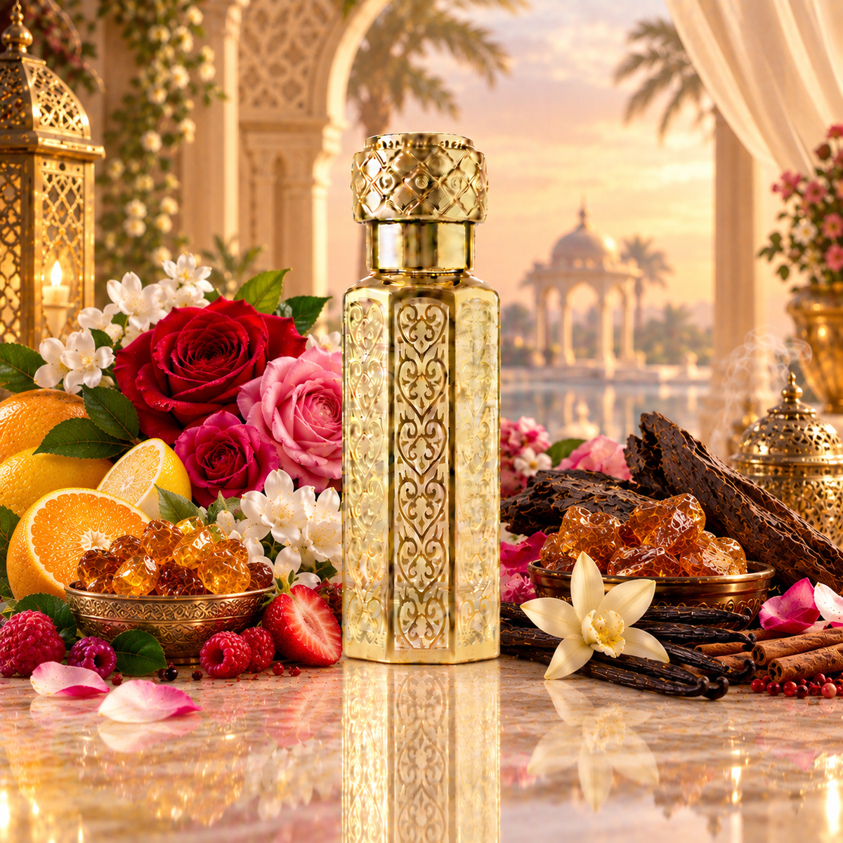 Bulgarian Rose Mahogany (For Women) – Premium Concentrated Attar (12ml) | Bin Imtiaz Dar-ul-Atoor