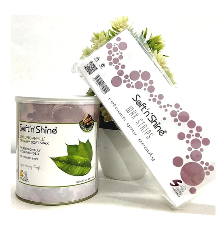 Soft Wax - Tin Pack with 50 Strips Pack