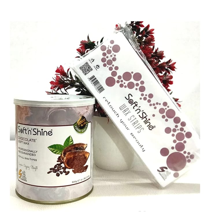 Soft Wax - Tin Pack with 50 Strips Pack