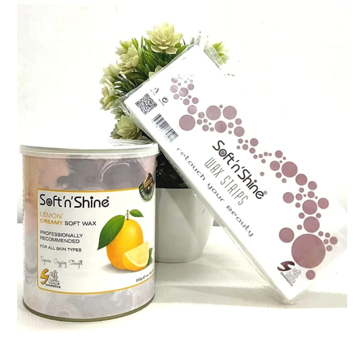 Soft Wax - Tin Pack with 50 Strips Pack