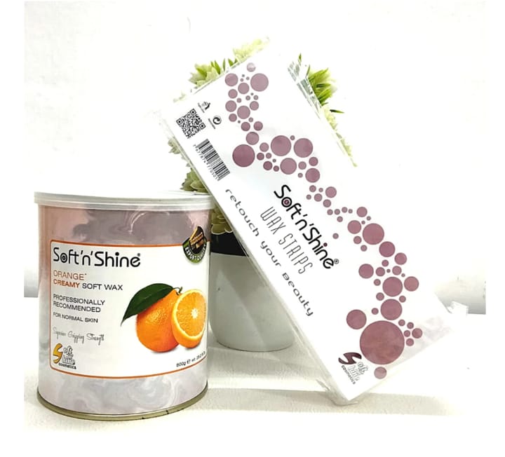 Soft Wax - Tin Pack with 50 Strips Pack