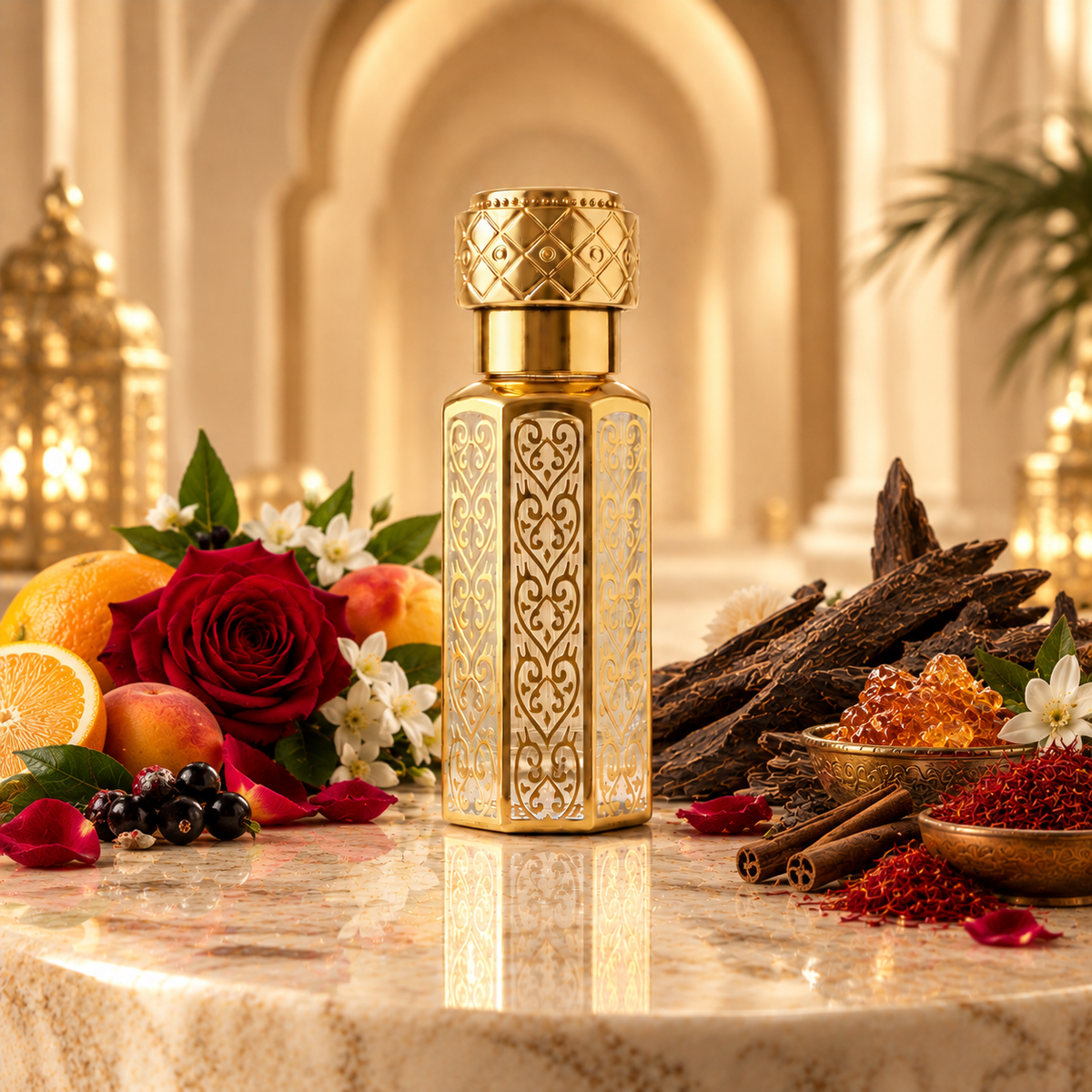 Oudh Crystal – Premium Concentrated Attar (12ml) | Bin Imtiaz Dar-ul-Atoor