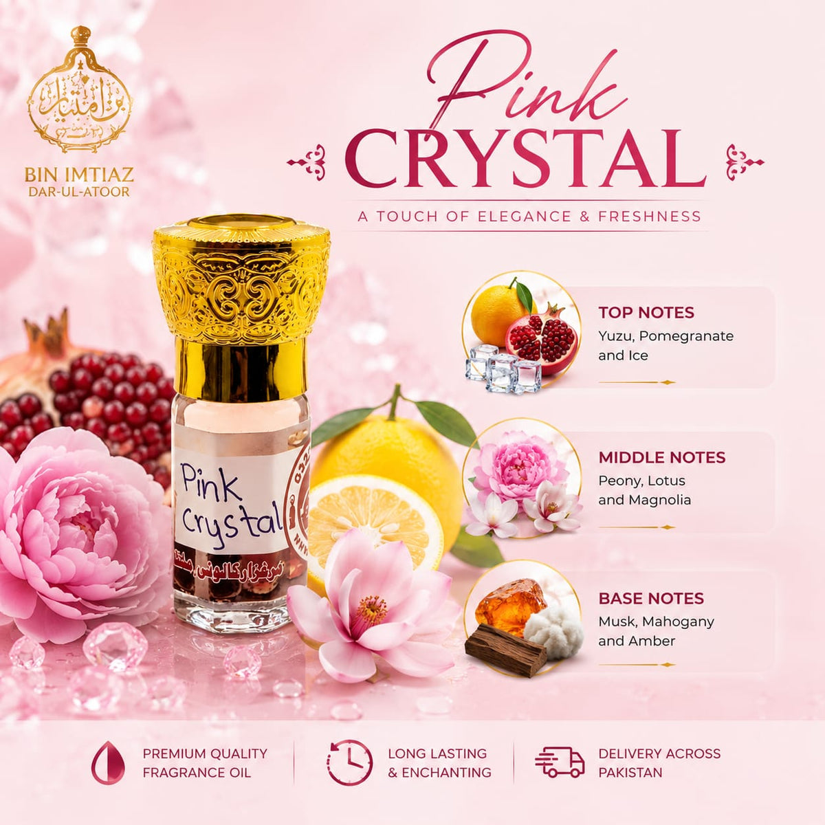 Special Fragrance Deal (6x3ml Collection) – Premium Concentrated Attar Set | Bin Imtiaz Dar-ul-Atoor