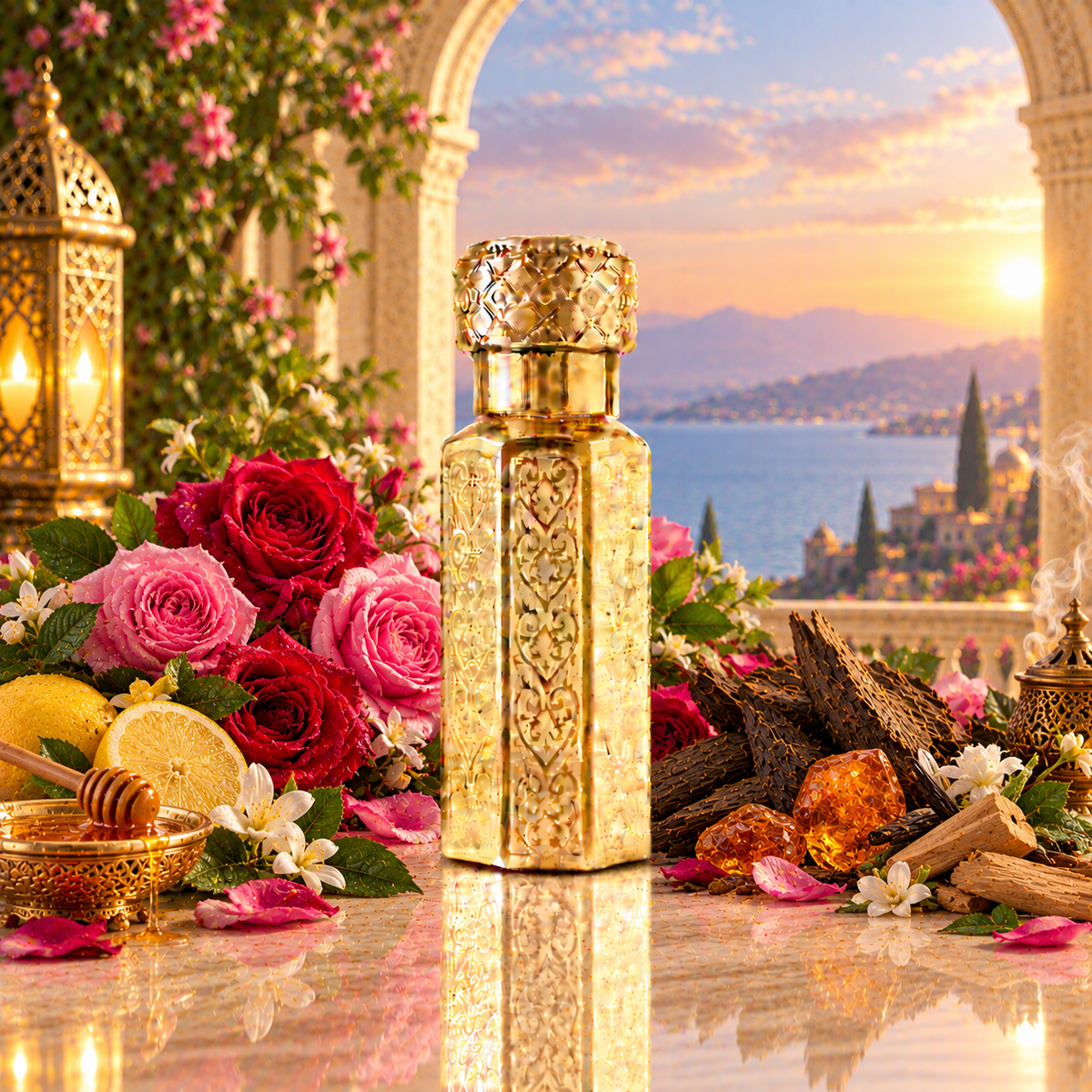 Rooh-e-Gulab – Premium Concentrated Attar (12ml) | Bin Imtiaz Dar-ul-Atoor