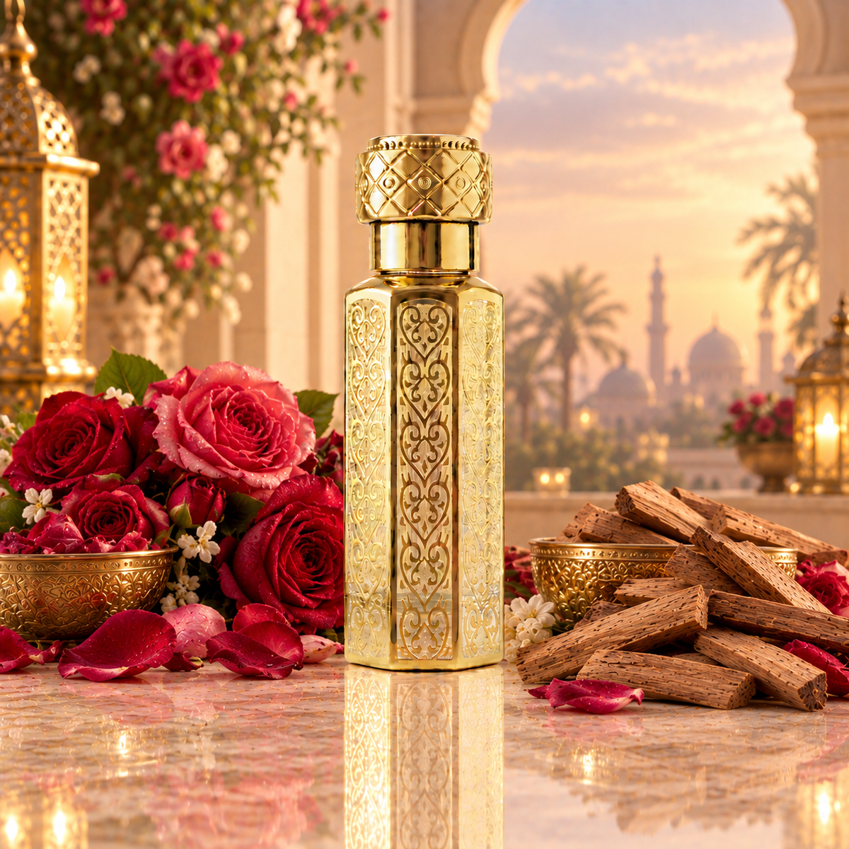 Sandal Rose By Al Haramain – Premium Concentrated Attar (12ml) | Bin Imtiaz Dar-ul-Atoor