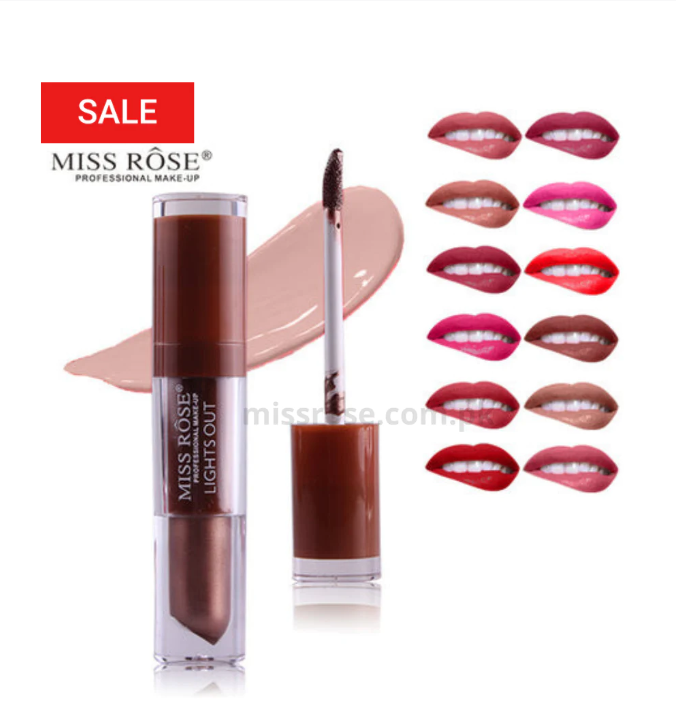 MISS ROSE Black Matte Lip Glos