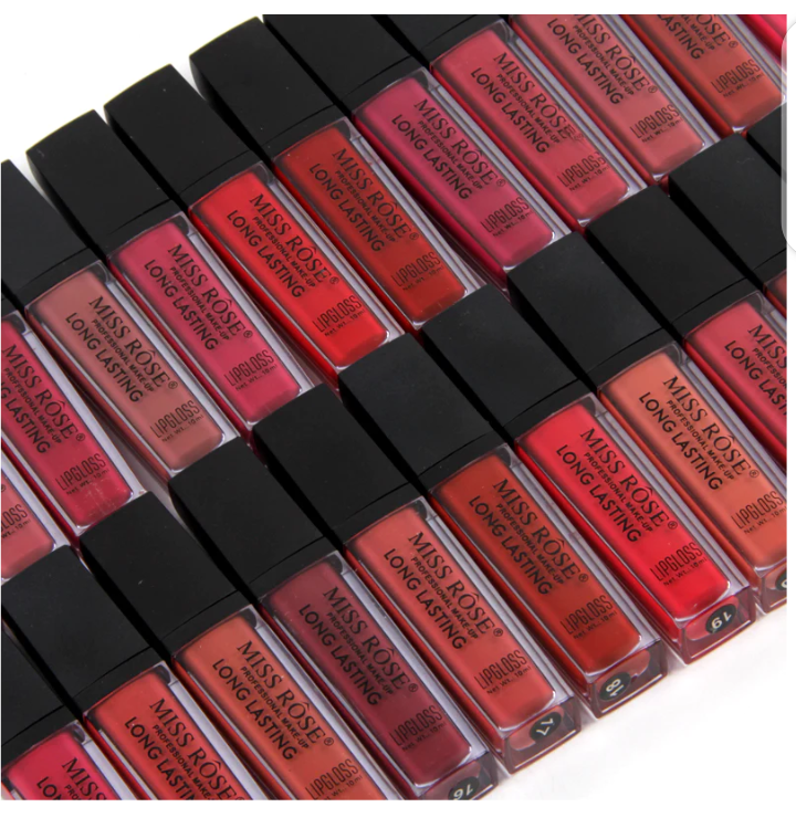 Miss Rose Long Lasting Lipgloss