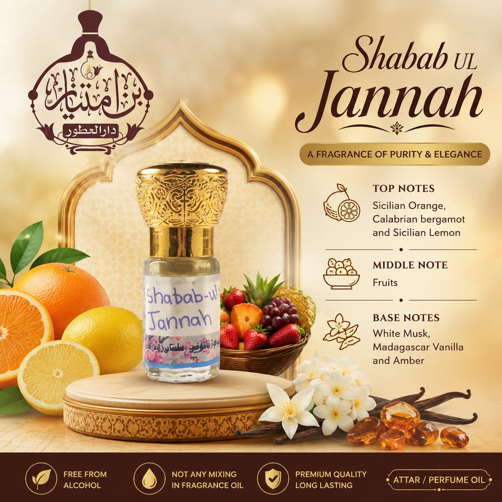 Special Fragrance Deal (6x3ml Collection) – Premium Concentrated Attar Set | Bin Imtiaz Dar-ul-Atoor