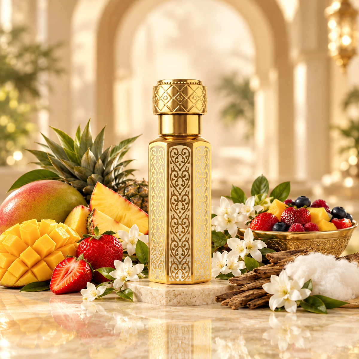 Shaftaloo Peach – Premium Concentrated Attar (12ml) | Bin Imtiaz Dar-ul-Atoor