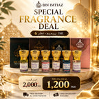 Special Fragrance Deal (6x3ml Collection) – Premium Concentrated Attar Set | Bin Imtiaz Dar-ul-Atoor