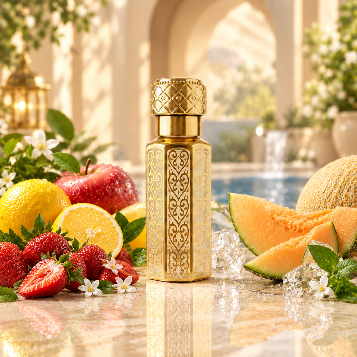 Strawberry Melon – Premium Concentrated Attar (12ml) | Bin Imtiaz Dar-ul-Atoor