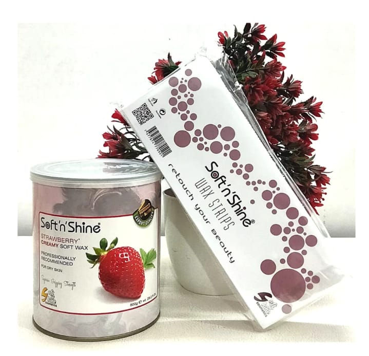 Soft Wax - Tin Pack with 50 Strips Pack