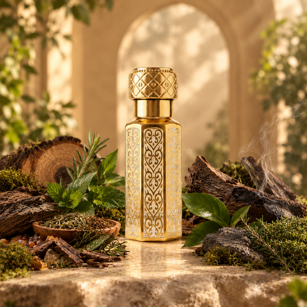 Vetiver – Premium Concentrated Attar (12ml) | Bin Imtiaz Dar-ul-Atoor