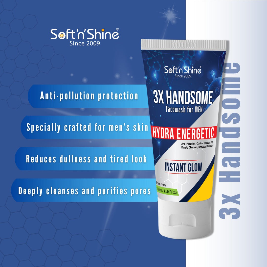 3X Handsome Men Facewash