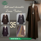 Premium Zoom Fabric Abaya