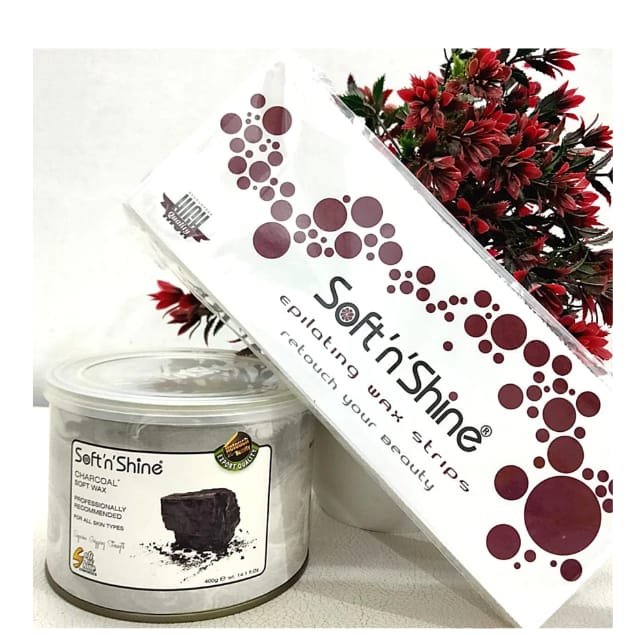 Soft Wax - Tin Pack 400 gm with 50 Strips Pack