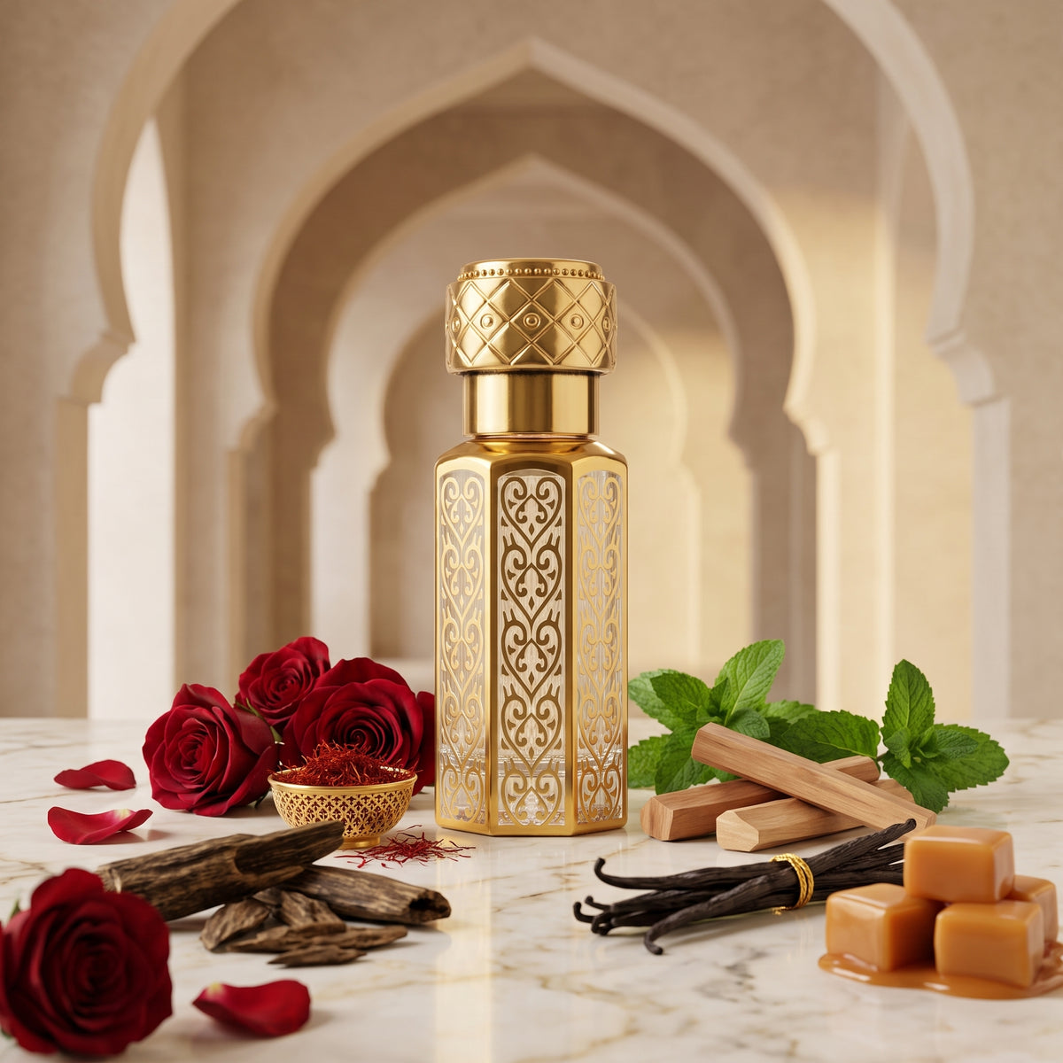 Aseel Dubai – Premium Concentrated Attar (12ml) | Bin Imtiaz Dar-ul-Atoor
