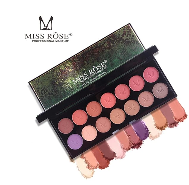 Miss Rose Matte Eye Shadow 14 Color