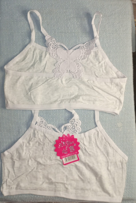 Butterfly Back Design Seamless Soft Cotton  Sports Bra