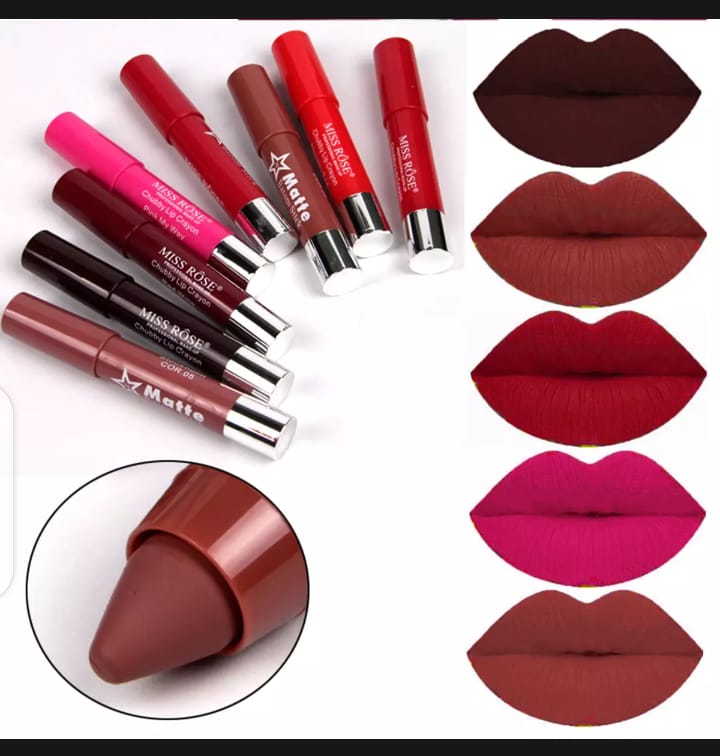 Miss Rose - Waterproof Matte Lip Batom Crayon