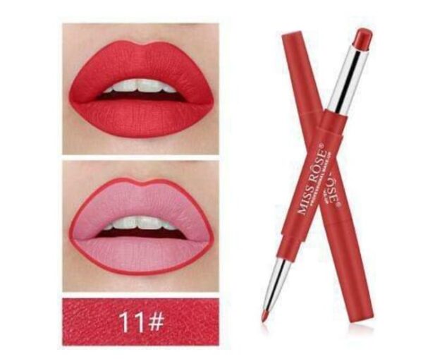 MISS ROSE Lipsticks Plus Liner 2 in 1 - Image 15
