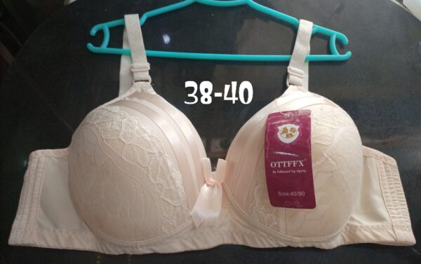 Fancy Adjustable Women Soft Padded Bras For All Occasion and Weather with Back Hooks - Image 3
