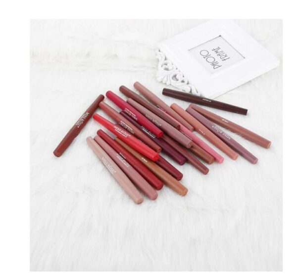 MISS ROSE Lipsticks Plus Liner 2 in 1
