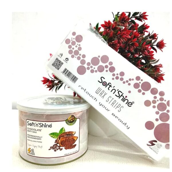 Soft Wax - Tin Pack 400 gm with 50 Strips Pack - Image 3