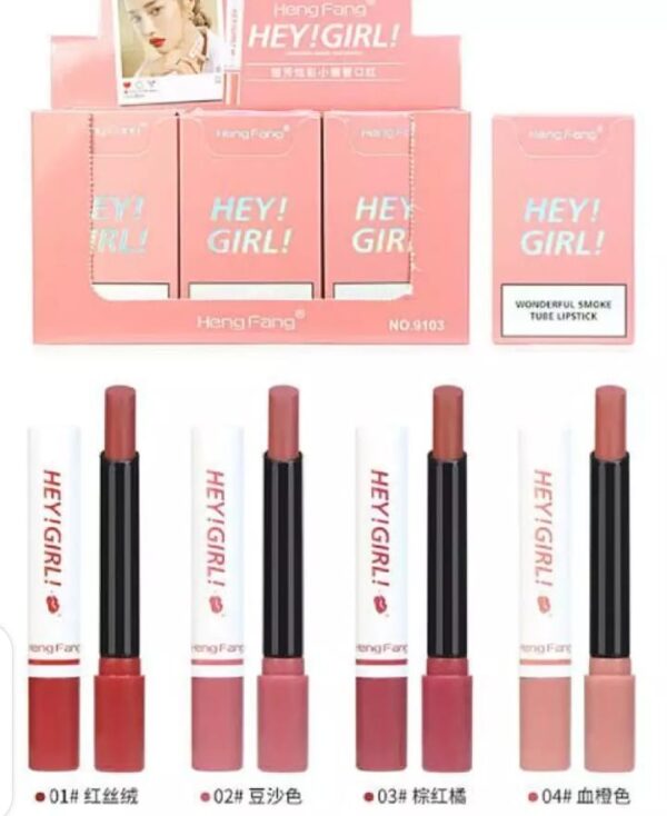 Heng Fang Hey! Girl! Smokey Tube Lipstick - Image 6