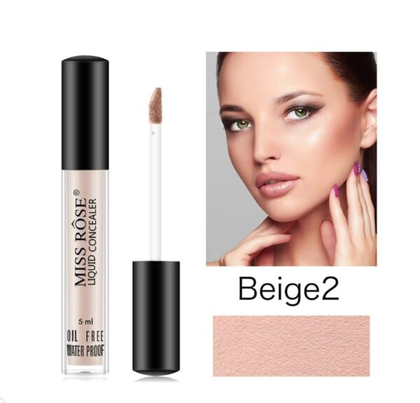 Miss Rose Face Liquid Concealer Water Proof Oil Free-4 Shades Available - Image 3