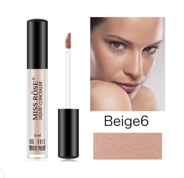 Miss Rose Face Liquid Concealer Water Proof Oil Free-4 Shades Available - Image 4