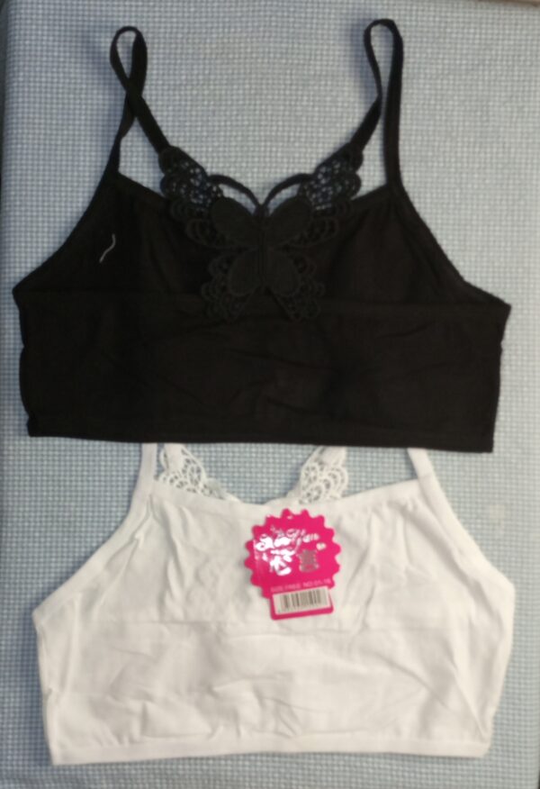 Butterfly Back Design Seamless Soft Cotton  Sports Bra - Image 2