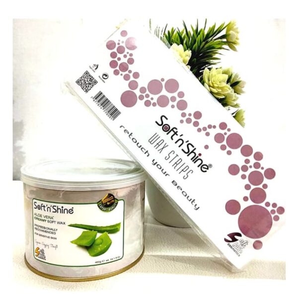 Soft Wax - Tin Pack 400 gm with 50 Strips Pack - Image 5