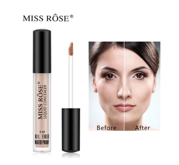 Miss Rose Face Liquid Concealer Water Proof Oil Free-4 Shades Available - Image 6