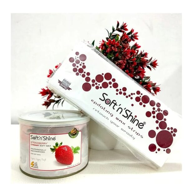 Soft Wax - Tin Pack 400 gm with 50 Strips Pack - Image 6