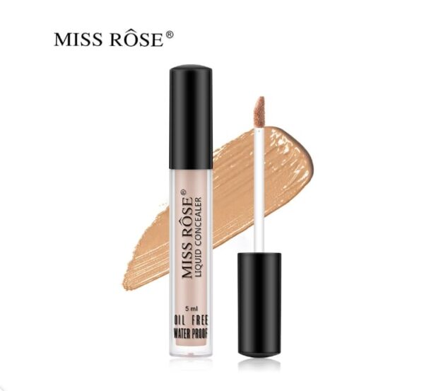 Miss Rose Face Liquid Concealer Water Proof Oil Free-4 Shades Available