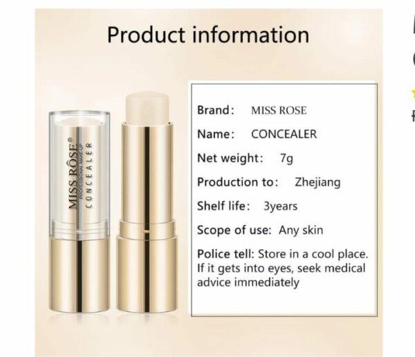 Miss Rose Makeup Full Coverage Concealer - Image 11